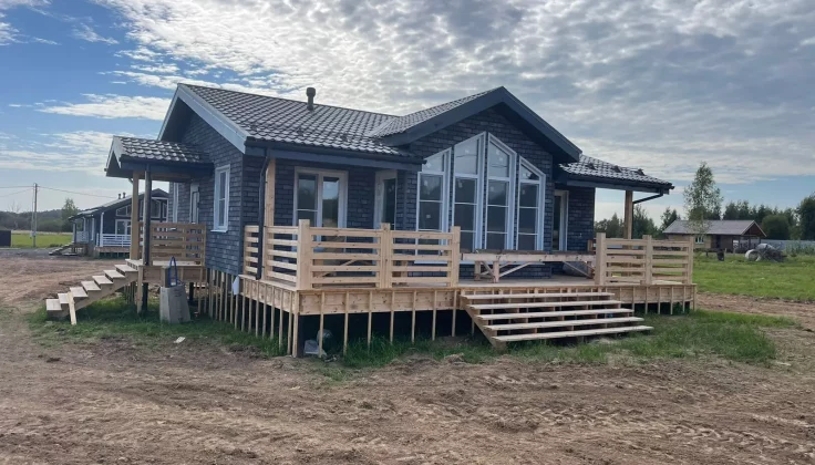Строительство каркасного дома, с. Непецино