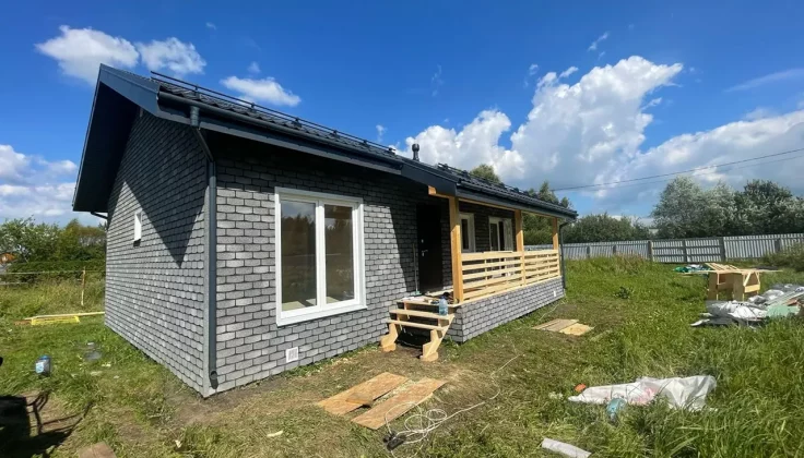 Строительство каркасного дома, д. Негомож